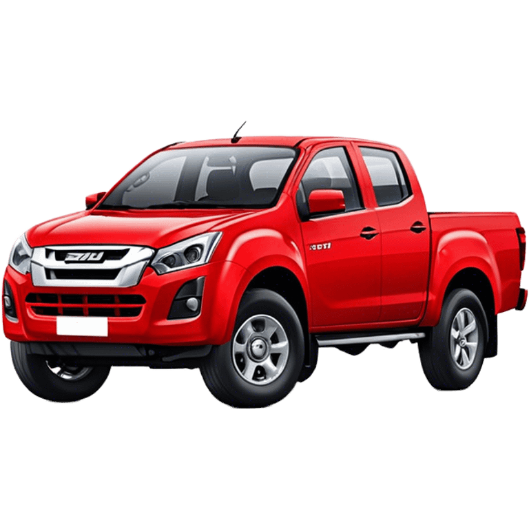 Isuzu D-MAX - Isuzu (Model Year: 2024) (Iconic colour: Red) emoji