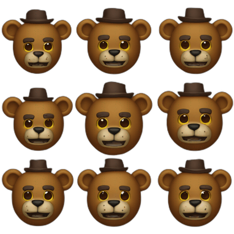 Freddy fazbear emoji