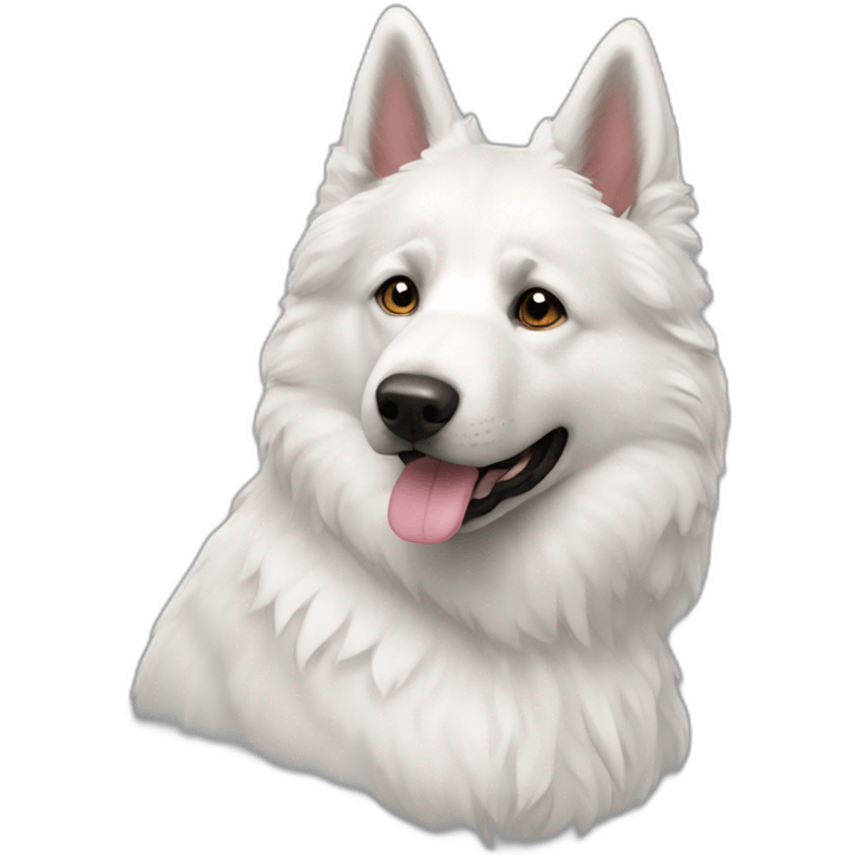 Berger blanc suisse emoji