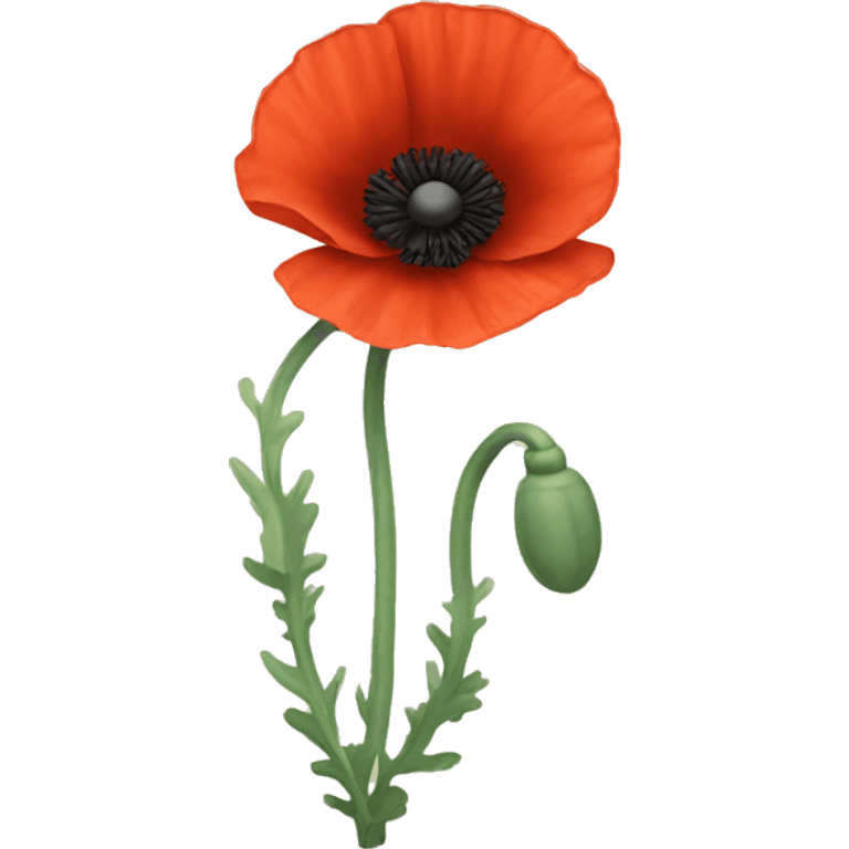 Poppy emoji