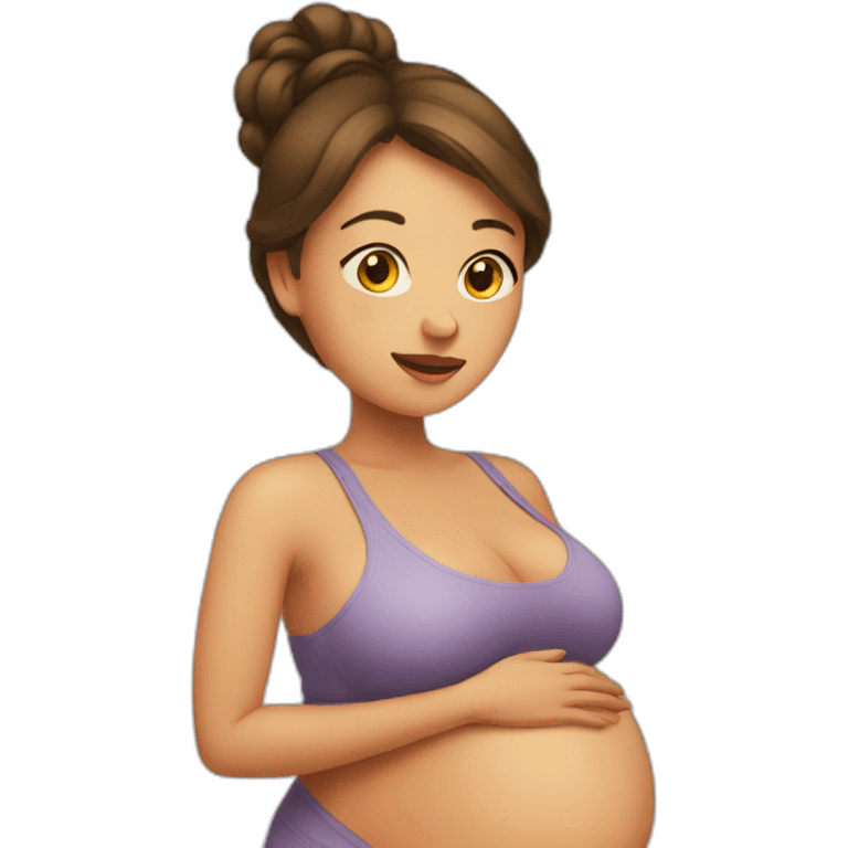 pregnant emoji