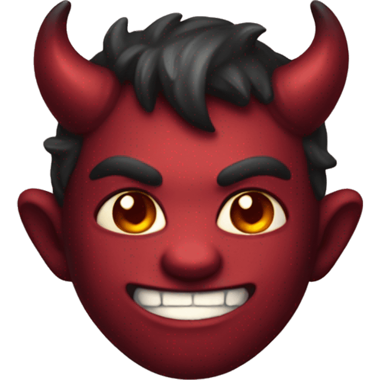 Cute devil emoji