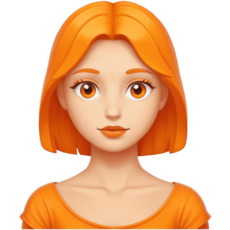 Orange Jodie emoji