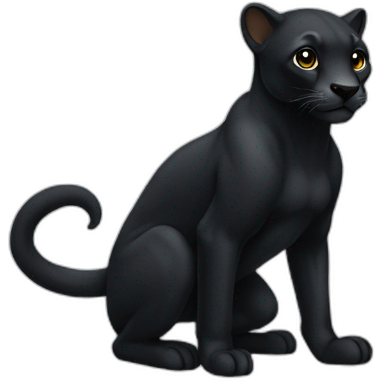 black phanter animal emoji