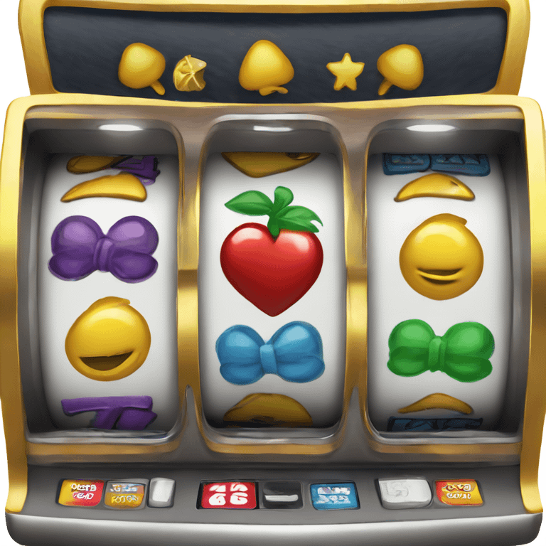 Casino slot machine that is random  emoji