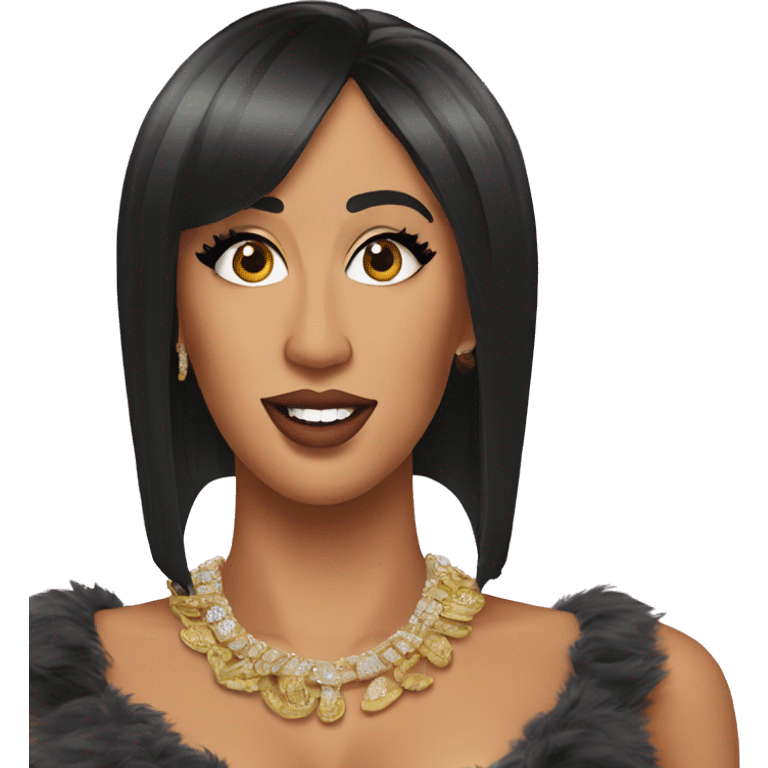 Cardi b  emoji