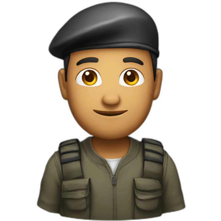 developer-with-beret emoji