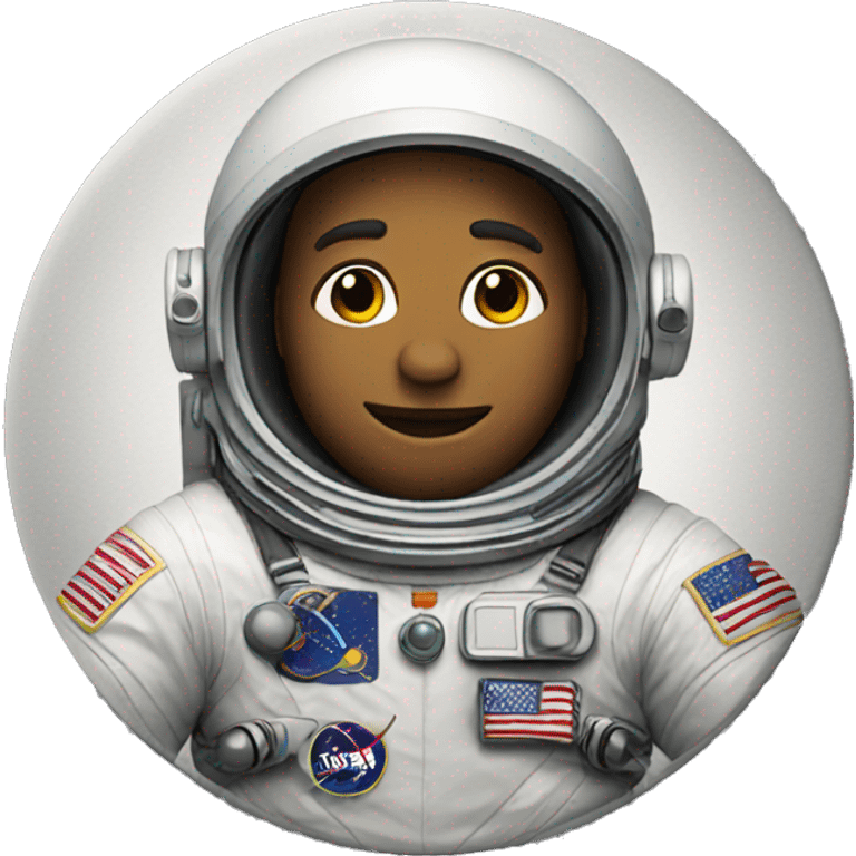 Astronaut badge  emoji