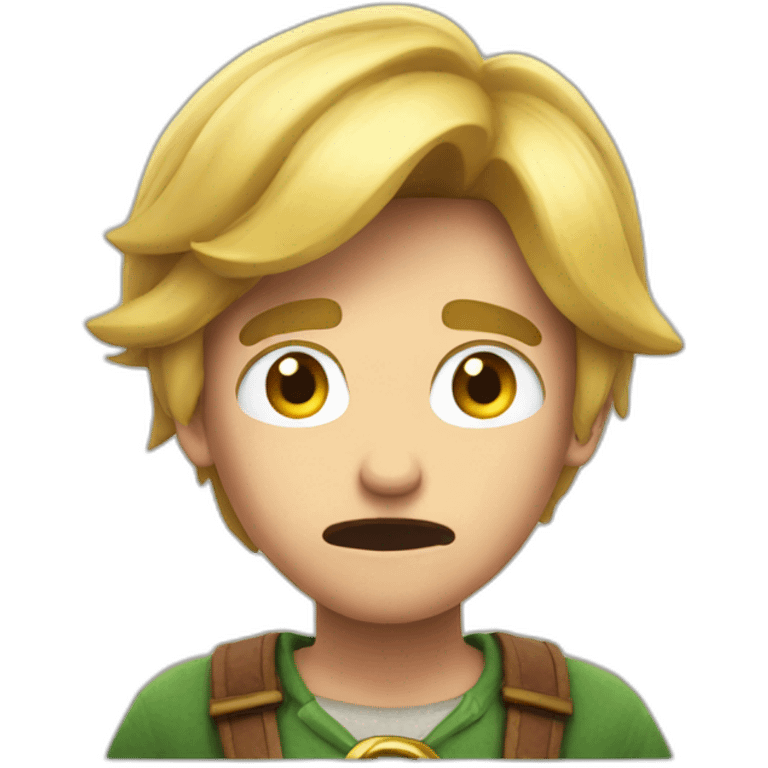 Link shocked emoji