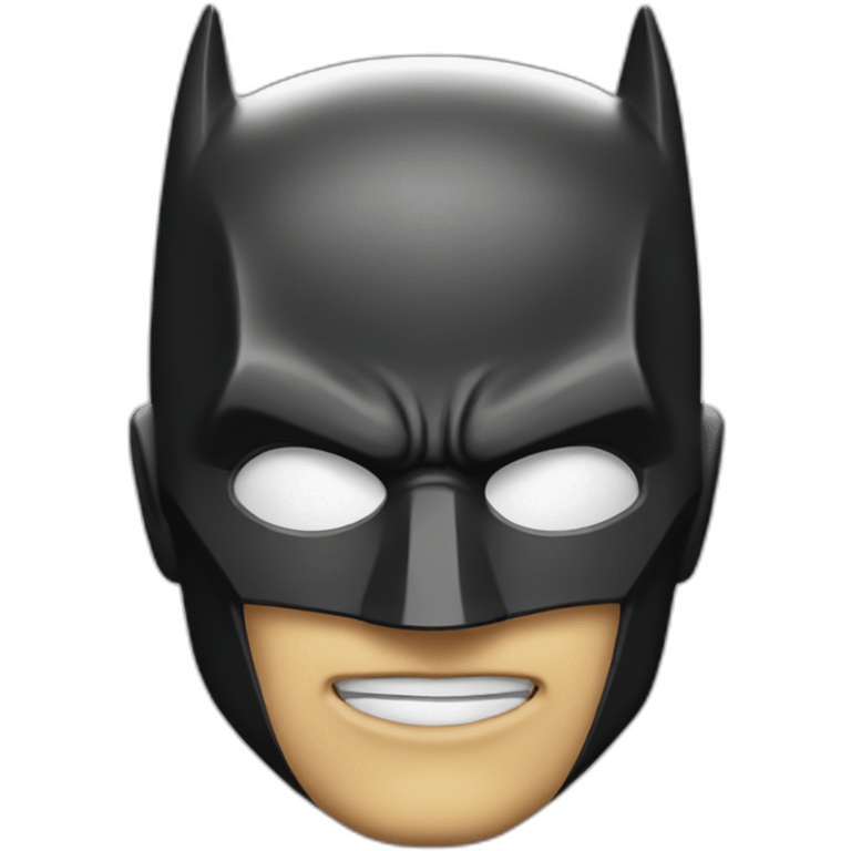 Batman superhero face  emoji