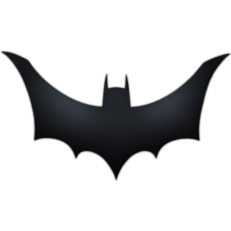 Batman logo emoji