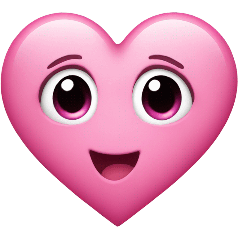 cute pink heart  emoji