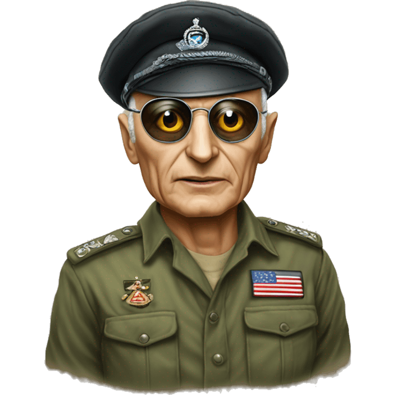 Moshe Dayan one eye patc emoji