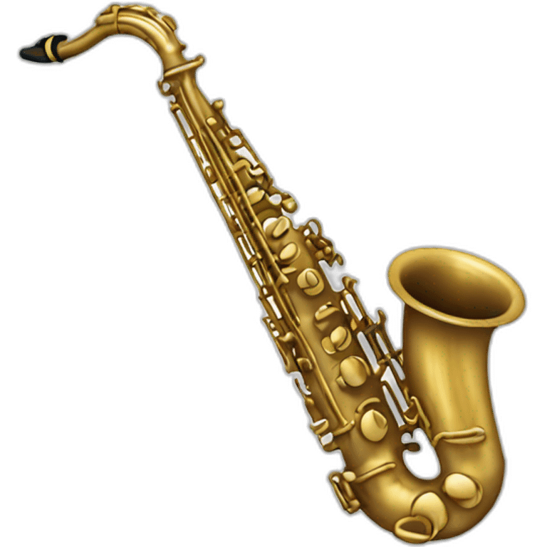 sad saxophone emoji