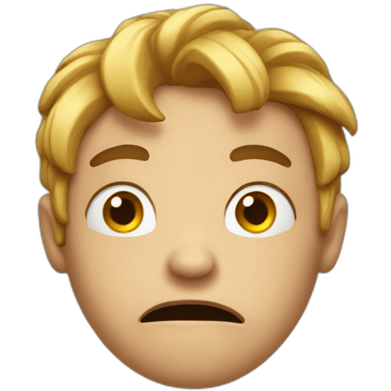 Stressed emoji face emoji