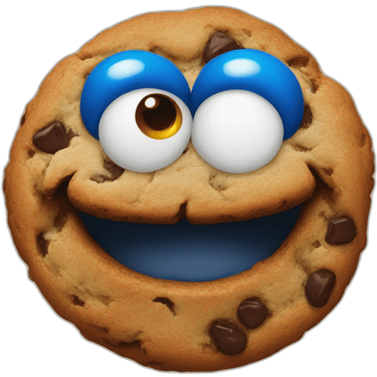 Cookie monster emoji