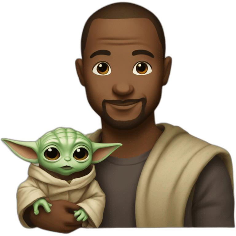 donny and baby yoda emoji