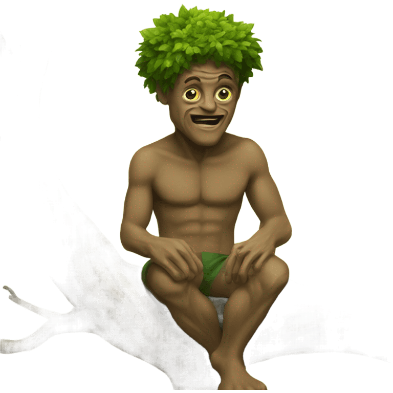 Tree man  emoji