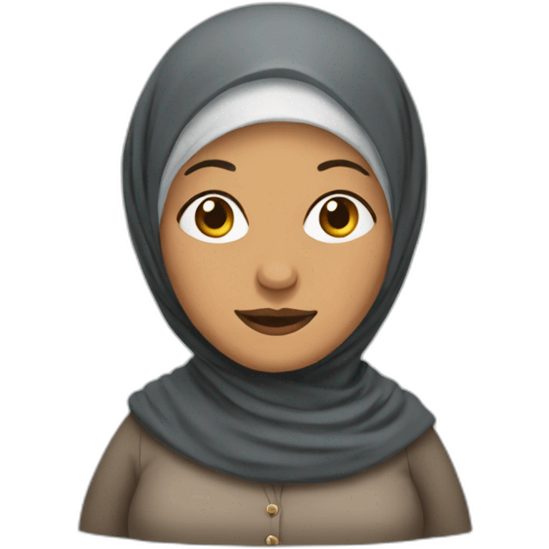 Hijab granny emoji