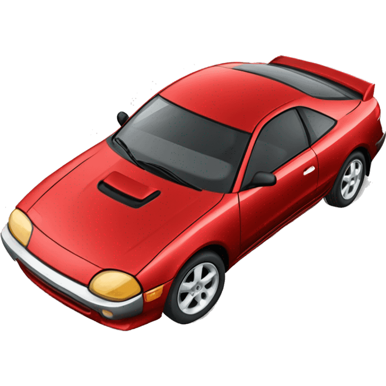 Toyota celica 2000 red emoji