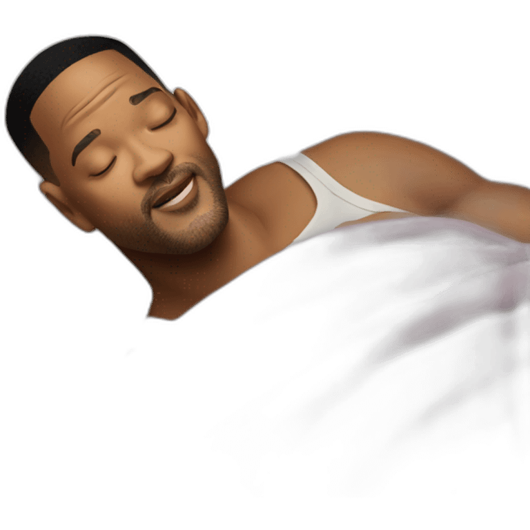 Sleeping will smith emoji