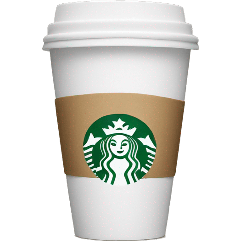 Starbucks cup emoji