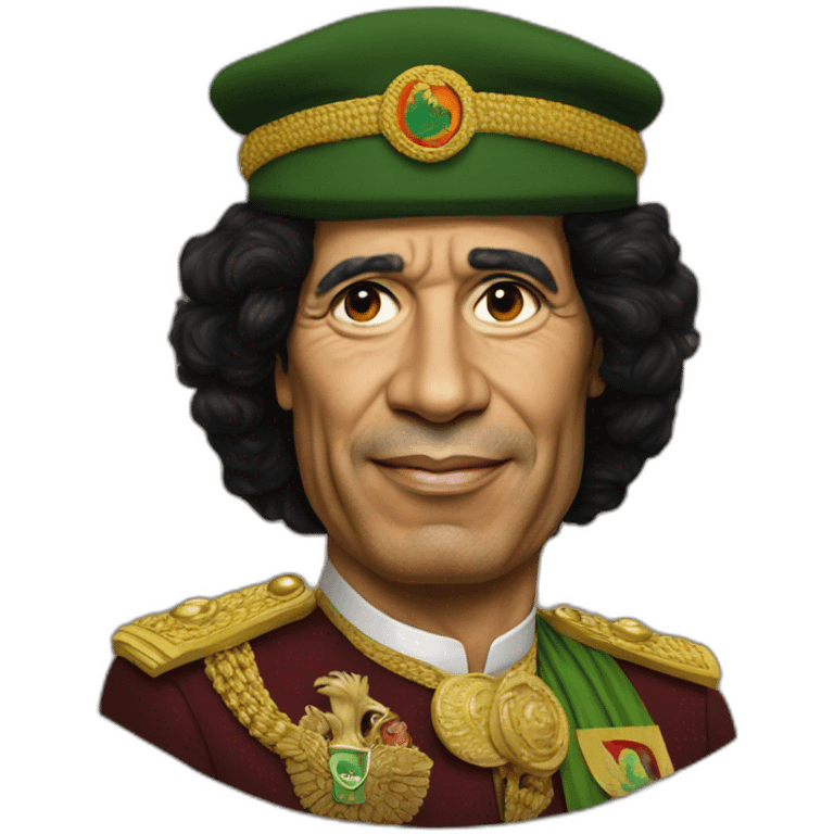 Muammar Gaddafi emoji