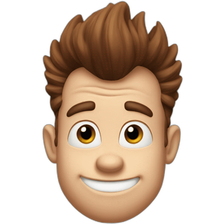 Jimmy neutron head in hole emoji