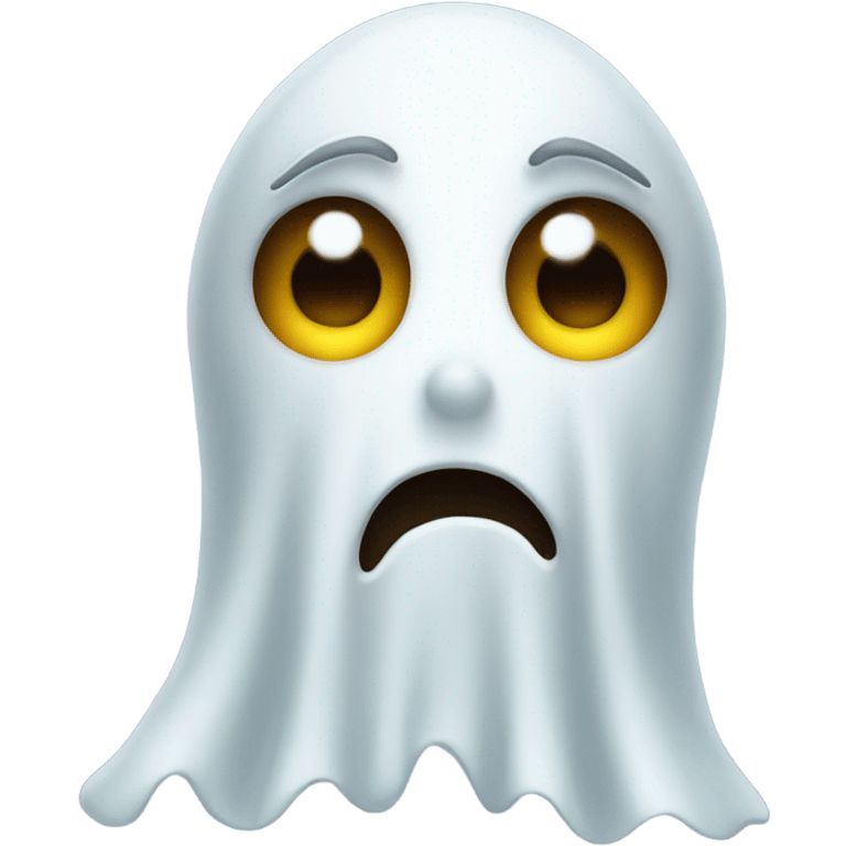 Ghost sad emoji