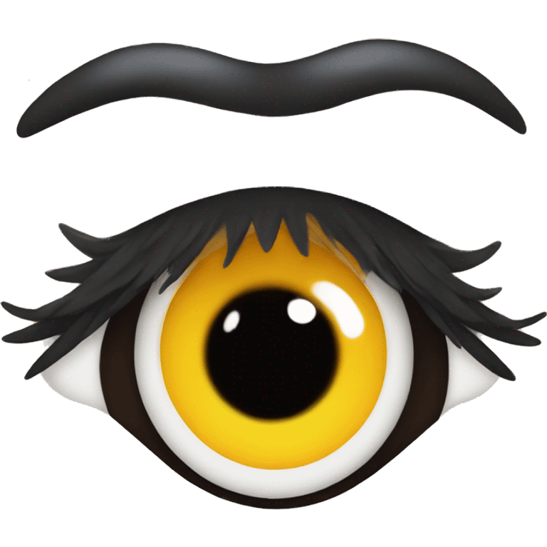 eye with eyelashes emoji