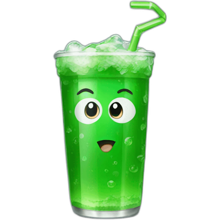 Green Soda emoji