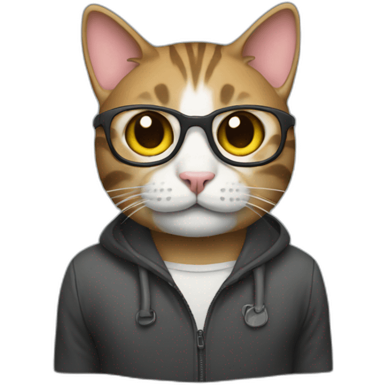 cat programmer emoji