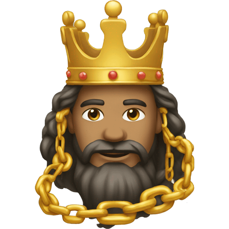 king chain emoji