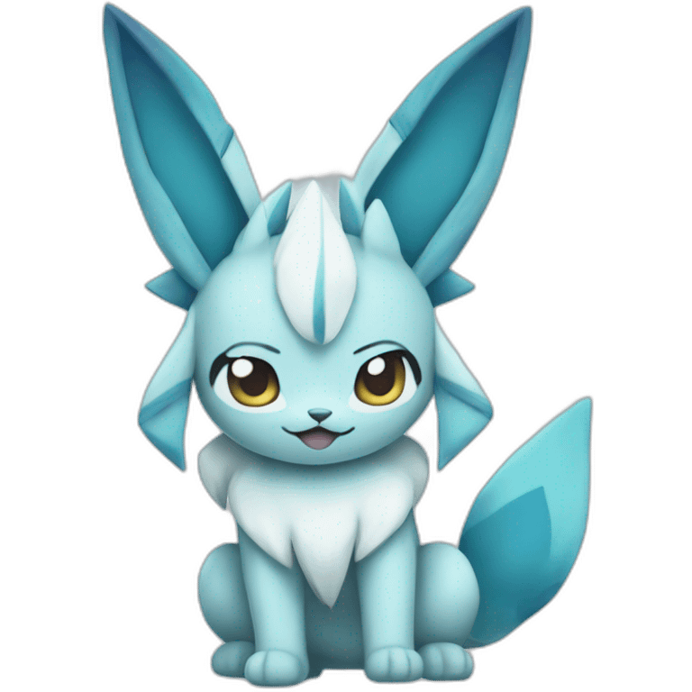 Glaceon Pokemon emoji