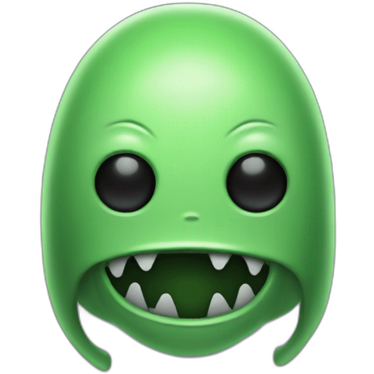 chat message app for aliens emoji