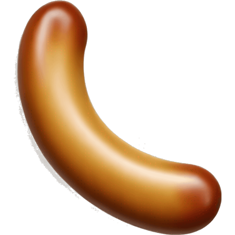 a signle bratwurst emoji