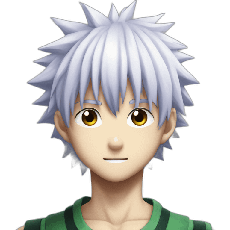 Killua from Hunter x Hunter emoji