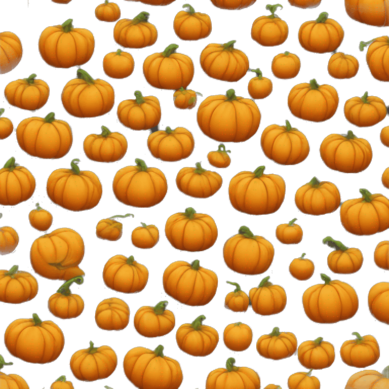 Orange pumpkin  emoji