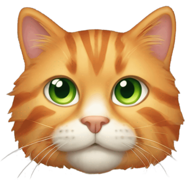 Orange tabby cat emoji