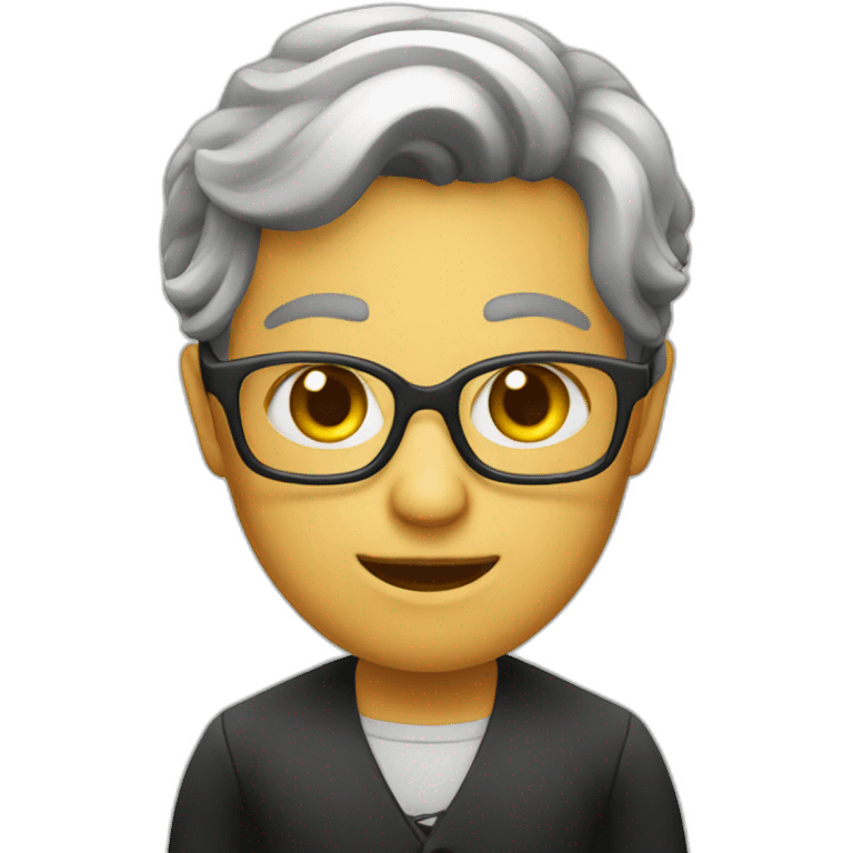 evil librarian emoji