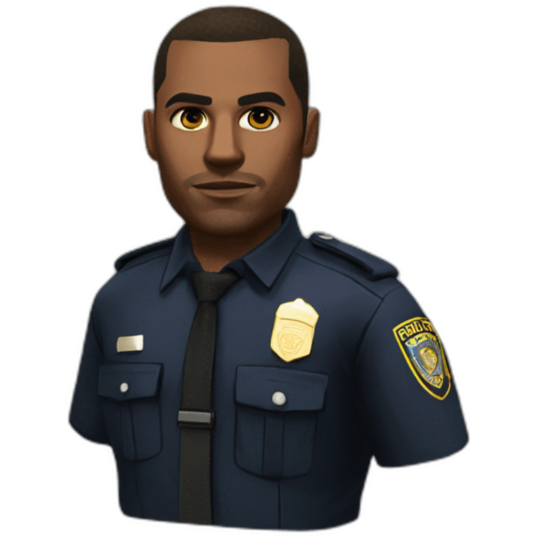 Gta V character cop emoji