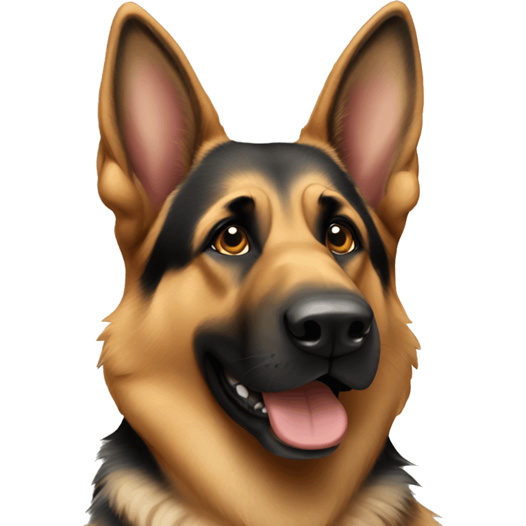 German shepherd emoji