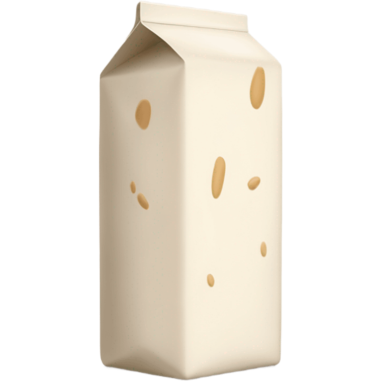 Oat milk carton emoji