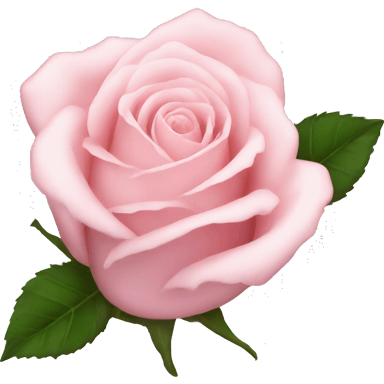 light pink rose emoji