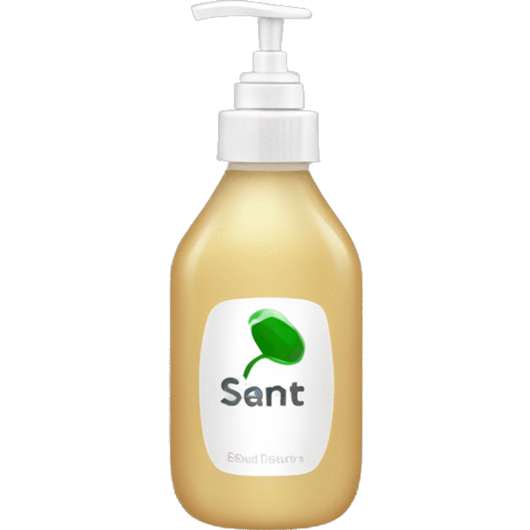 bottle of scalp scrub emoji