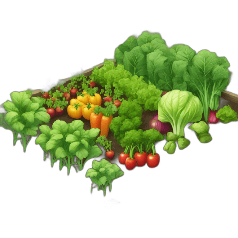 Box Vegetable Garden emoji