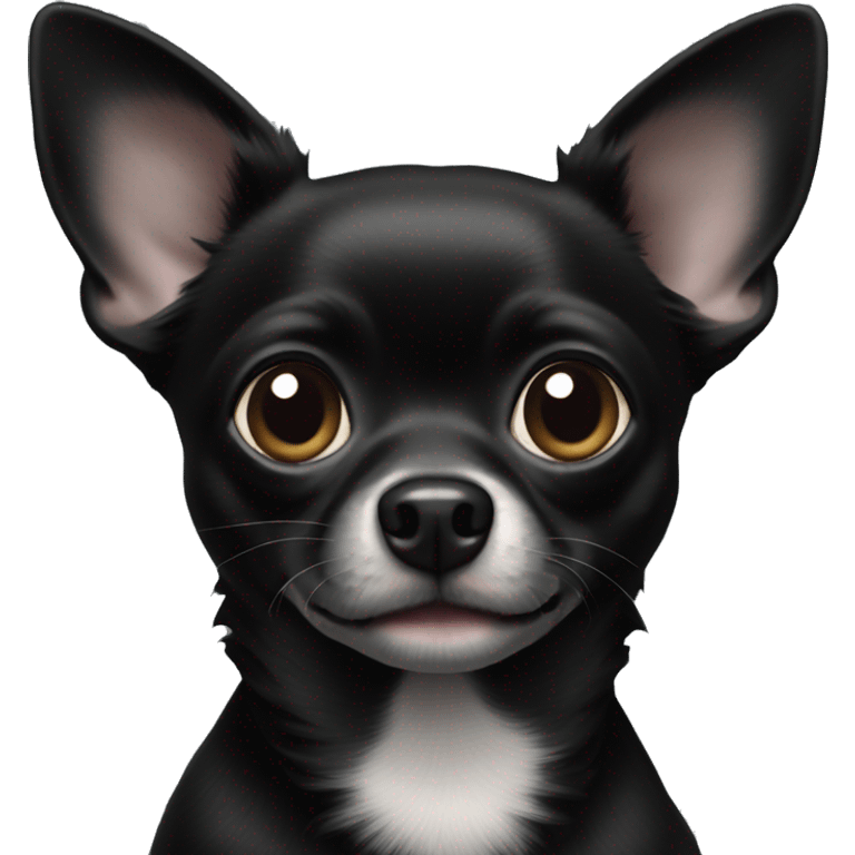 2 all black chihuahuas emoji