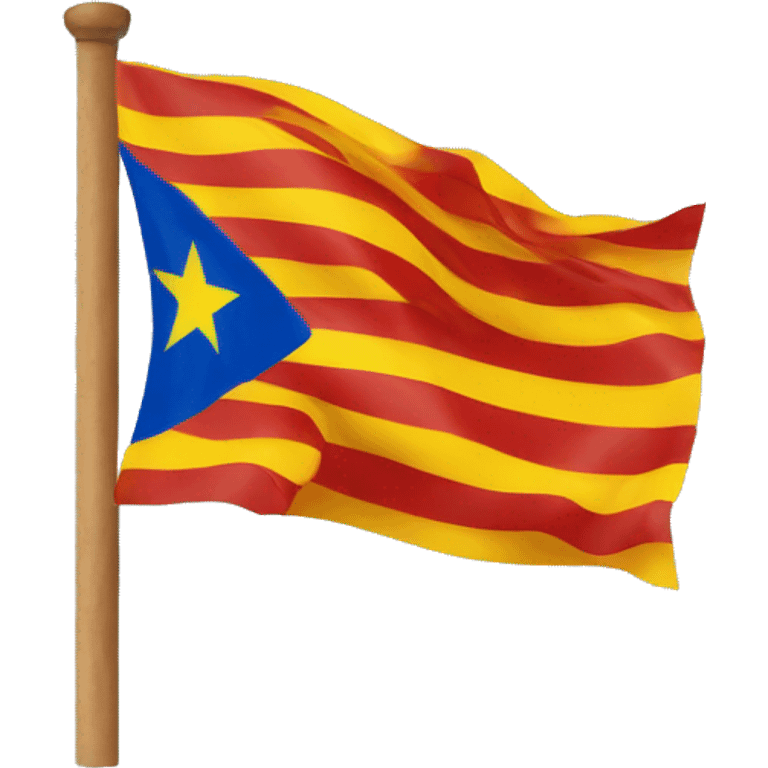 Flag of Catalonia emoji