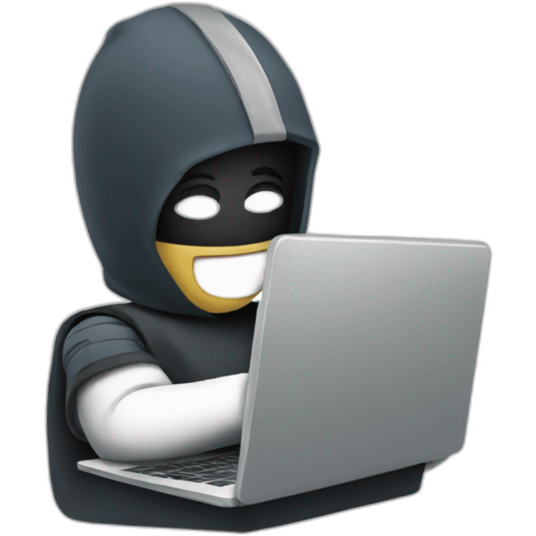 cyber guy with laptop emoji