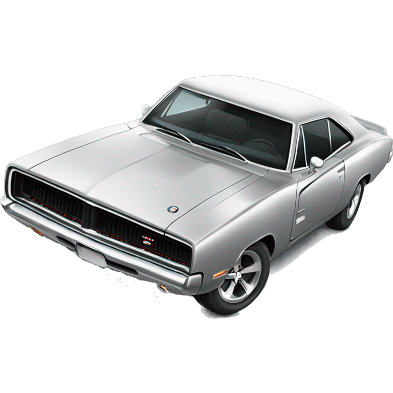 A dodge charger  emoji